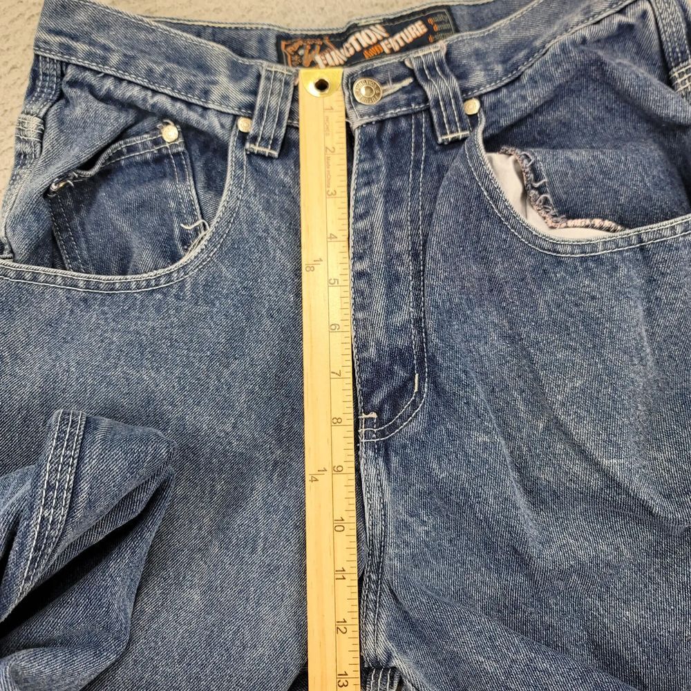 Function and Future Jeans Mens 30x32 Blue Denim FNF Vintage 90s Jynco Vibe - Picture 11 of 13